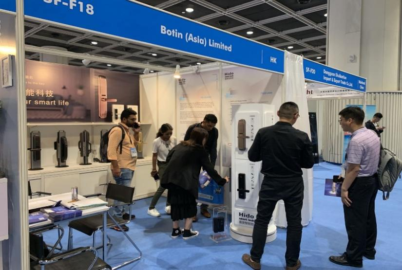 Bodin Smart Lock successfully attended the Hong Kong Electronics Fair with the products well appreciated. (1)