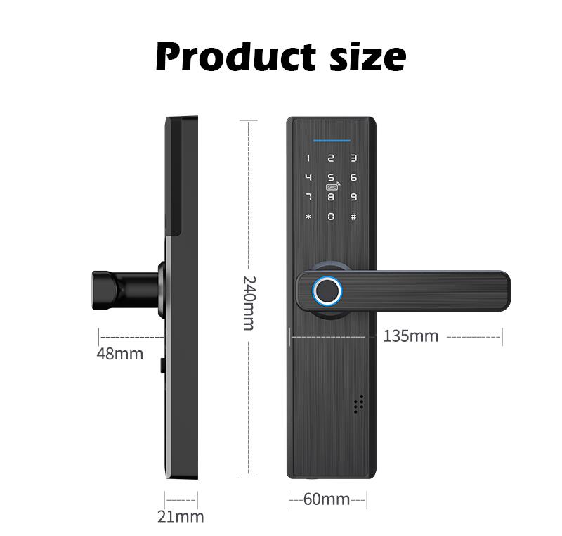 kacha mma mkpọchi deadbolt bluetooth