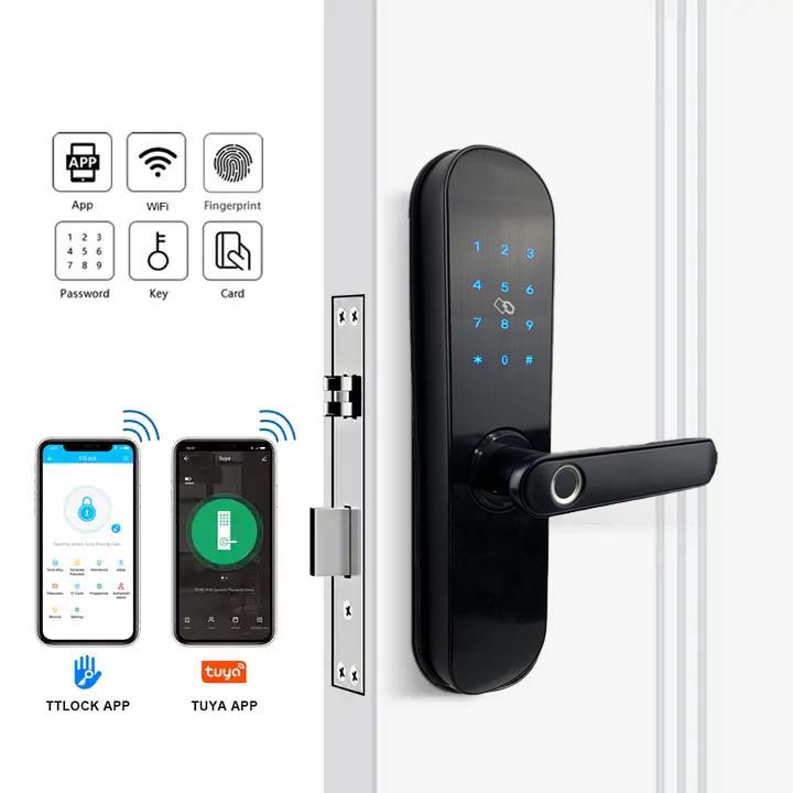 fingerprint front door lock